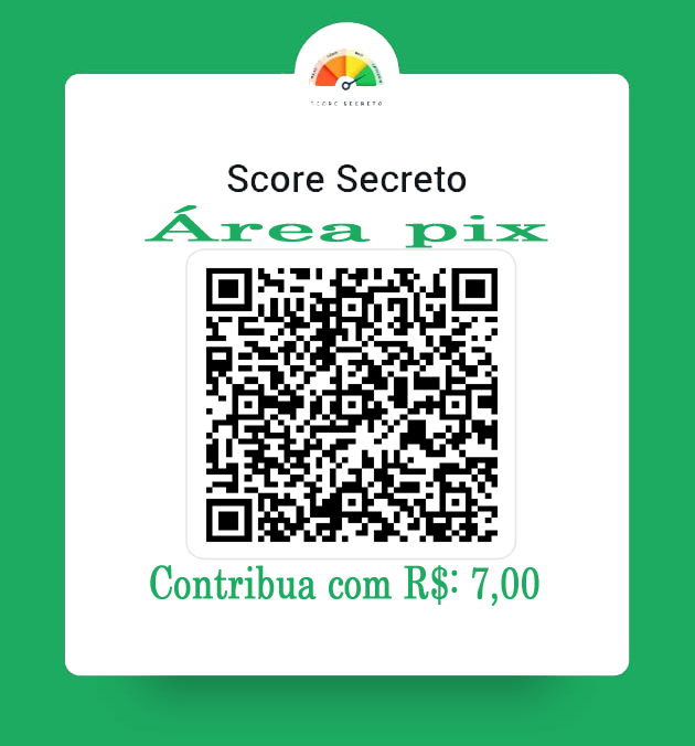 Contribua com 7 reais